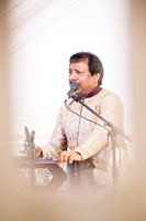 Presentation of 'Harmony- a Musical Offering of Ghazals and Bhajans on the Eve of Birth Anniversary of Gandhiji'' by Sudhir Narain (vocal & Harmonium).