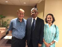 Ambassador Arun K. Singh with Charles E Morrison, President, East-West Center, Hawaii.