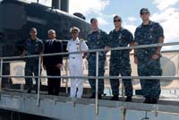 Ambassador Arun K. Singh Visit to US Submarine USS Bremerton.