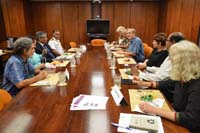 Ambassador Arun K. Singh Interacting with Faculty of East-West Center, Hawaii.