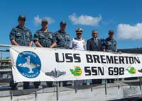 Ambassador Arun K. Singh Visit to US Submarine USS Bremerton.