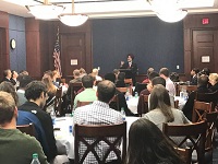 Photo 2 of Amb. Taranjit Singh Sandhu, Charge d'Affaires interacting with senior Congressional Advisers & Aides at a briefing held on US Capitol on October 27, 2016 
