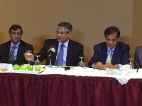 Ambassador Arun K. Singh's meeting with prominent business community at New Jersey on August 9, 2015.
