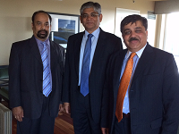 Ambassador Arun K. Singh's meeting with Mr. Al-Limaya, President, Logistic Solutions INC