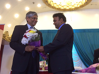 Community Reception to Ambassador Arun K. Singh by Indian Organizations in Tri-State areas led by Federation of Indian Associations at New Jersey on August 9, 2015