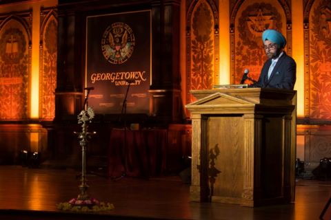 Ambassador Navtej Sarna ’s remarks on India @ 70 Celebrations at Gaston Hall, Georgetown University, Washington DC on November 20, 2017