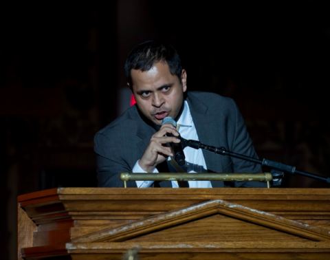Vote of thanks by First Secretary (PIC) Pratik Mathur on India @ 70 Celebrations at Gaston Hall, Georgetown University, Washington DC on November 20, 2017