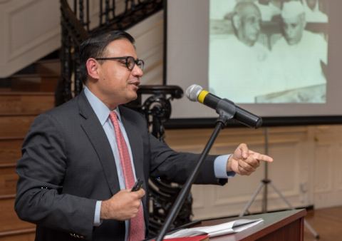 Talk by Shri Vikram Raghavan on Sardar Vallabhbhai Patel, Maker of modern India at the "Celebration of 142nd Birth Anniversary of Sardar Vallabhbhai Patel" at the Embassy of India, Washington, DC on Tuesday, October 31, 2017.