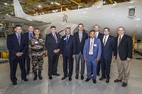 Ambassador Arun K. Singh visited Boeing Field in Seattle and was hosted by Jimmy Dodd, Vice President of Boeing's P-8 program. The Ambassador had a detailed discussion on Boeing's defence and commercial businesses in India followed by a P-8 tour and walk around the facility