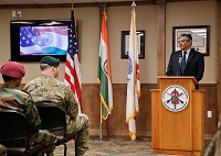 Ambassador Arun K. Singh inaugurated the Indo - US Special Forces Exercise Vajra Prahar at Joint Base Lewis McChord on 18 Jan 2016