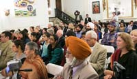 Guests in attendance at the cultural event "'Music Beyond Borders' - An Evening of Punjabi Folk and Sufi Classics And Amrita Pritam's poetry set to music by Amrit Kaur Lohia", presented by Embassy of India, Washington DC on October 7.