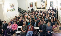 Guests in attendance at the cultural event "'Indian Women and the Performing Arts' - A Narrative Through Mohini Attam" featuring Dance Recital by Ms Priyadarshini Shome, presented by Embassy of India, Washington DC on February 26, 2016.