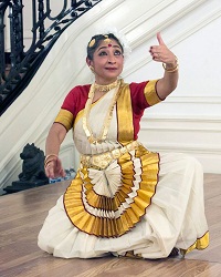 Cultural event "'Indian Women and the Performing Arts' - A Narrative Through Mohini Attam" featuring Dance Recital by Ms Priyadarshini Shome, presented by Embassy of India, Washington DC on February 26, 2016.