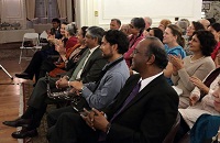 Guests in attendance at the cultural event "'New World Raga' - Communicating Across Musical Cultures", presented by Embassy of India, Washington DC on April 22.