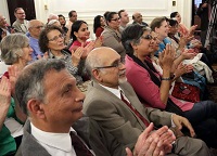 Guests in attendance at the cultural event "'New World Raga' - Communicating Across Musical Cultures", presented by Embassy of India, Washington DC on April 22.