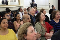 Guests in attendance at the cultural event "'New World Raga' - Communicating Across Musical Cultures", presented by Embassy of India, Washington DC on April 22.