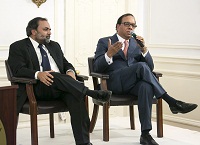 Interactive Q & A session with Padma Bhushan Swadesh Chatterjee and Dr. Satyam Priyadarshy, President TiE, DC Chapter.