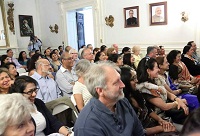 Guests in attendance at the event "'In Pursuit of Gods and Goddesses' - Tales of Fieldwork Chasing Temples and Images" - Talk by Prof. Vidya Dehejia, presented by Embassy of India, Washington DC on April 25.