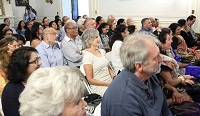 Guests in attendance at the event "'In Pursuit of Gods and Goddesses' - Tales of Fieldwork Chasing Temples and Images" - Talk by Prof. Vidya Dehejia, presented by Embassy of India, Washington DC on April 25.