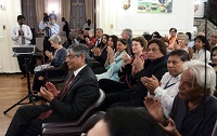Guests in attendance at the event "'In Pursuit of Gods and Goddesses' - Tales of Fieldwork Chasing Temples and Images" - Talk by Prof. Vidya Dehejia, presented by Embassy of India, Washington DC on April 25.