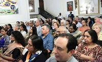 Guests in attendance at the event "'In Pursuit of Gods and Goddesses' - Tales of Fieldwork Chasing Temples and Images" - Talk by Prof. Vidya Dehejia, presented by Embassy of India, Washington DC on April 25.