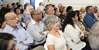 Guests in attendance at the event "'In Pursuit of Gods and Goddesses' - Tales of Fieldwork Chasing Temples and Images" - Talk by Prof. Vidya Dehejia, presented by Embassy of India, Washington DC on April 25.