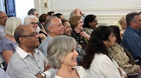 Guests in attendance at the event "'In Pursuit of Gods and Goddesses' - Tales of Fieldwork Chasing Temples and Images" - Talk by Prof. Vidya Dehejia, presented by Embassy of India, Washington DC on April 25.