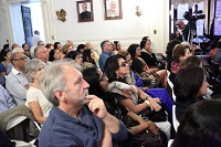 Guests in attendance at the event "'In Pursuit of Gods and Goddesses' - Tales of Fieldwork Chasing Temples and Images" - Talk by Prof. Vidya Dehejia, presented by Embassy of India, Washington DC on April 25.