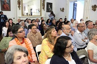 Guests in attendance at the event "'In Pursuit of Gods and Goddesses' - Tales of Fieldwork Chasing Temples and Images" - Talk by Prof. Vidya Dehejia, presented by Embassy of India, Washington DC on April 25.