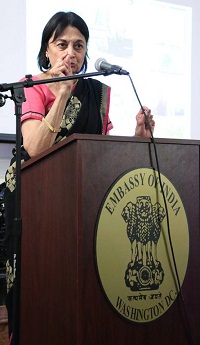 Talk by Prof. Vidya Dehejia "'In Pursuit of Gods and Goddesses' - Tales of Fieldwork Chasing Temples and Images", presented by Embassy of India, Washington DC on April 25.