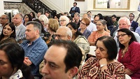 Guests in attendance at the event "'In Pursuit of Gods and Goddesses' - Tales of Fieldwork Chasing Temples and Images" - Talk by Prof. Vidya Dehejia, presented by Embassy of India, Washington DC on April 25.