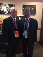 Ambassador Arun K. Singh meeting with Congressman Pete Sessions (R-TX), Chairman House Rules Committee at Republican National Convention, Cleveland (July 19, 2016)