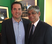 2017---Ambassador Arun K. Singh meeting with Congressman Devin Nunes (R-CA), Chairman of House Intelligence Committee at Republican National Convention, Cleveland (July 20, 2016)