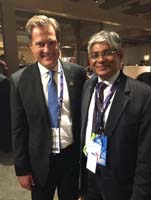 Ambassador Arun K. Singh meeting with Congressman Mike Turner (R-OH) at Republican National Convention, Cleveland (July 19, 2016).