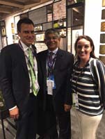 Ambassador Arun K. Singh meeting with Congressman Kevin Yoder (R-KS) at Republican National Convention, Cleveland (July 19, 2016)
