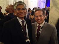 Ambassador Arun K. Singh meeting with Congressman David Cicilline (D-RI) at Democratic National Convention, Philadelphia (July 26, 2016)