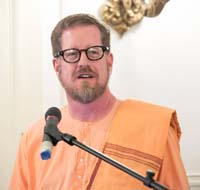 Interactive Q&A session with Swami Chidbrahmananda of Vedanta Centre of Greater Washington, DC, at the cultural event 'The Rasa of Transcendence: Explorations Through Dance, Art and Spirituality', presented by Embassy of India, Washington DC on August 4.