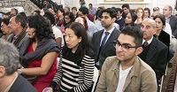 Guests in attendance during the cultural event 'Sarod Recital by Apratim Majumdar',  presented by the Embassy of India, Washington, DC, on November 11, 2016.