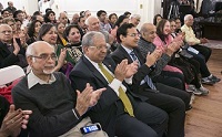 Guests in attendance during the cultural event 'Sarod Recital by Apratim Majumdar',  presented by the Embassy of India, Washington, DC, on November 11, 2016.