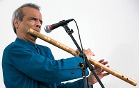 Deepak Ram playing the Indian Flute.