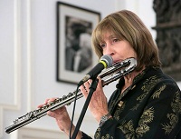 Ali Ryerson playing the Jazz Flute.