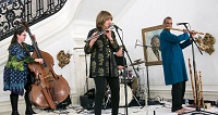 Presentation of 'Two Dialects in Improvisation' - Indian Classical & Jazz' by Deepak Ram (Indian Flute), Ali Ryerson (Jazz Flute), Amy Shook (Bass) and Frank Russo (Drums and Percussion).