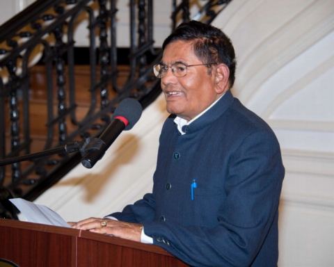 Vote of thanks by Dr. Satish Misra, President of United Hindu Jain Temples during the celebration of Diwali at Embassy of India, Washington DC on Sunday, November 11, 2018.