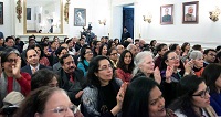 Guests in attendance at the cultural event "'Winning Cancer through Dance' - Classical Dance Performance and Talk by Dr. Ananda Shankar Jayant", presented by Embassy of India, Washington DC on February 19, 2016.