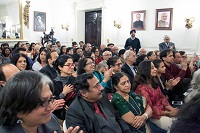 Guests in attendance at the cultural event "'Winning Cancer through Dance' - Classical Dance Performance and Talk by Dr. Ananda Shankar Jayant", presented by Embassy of India, Washington DC on February 19, 2016.