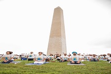 Photo 11 of The Third International Day of Yoga organized by the Embassy of India in Association with Friends of Yoga at Sylvan Theater, National Mall in Washington, DC on June 17
