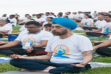 Photo 12 of The Third International Day of Yoga organized by the Embassy of India in Association with Friends of Yoga at Sylvan Theater, National Mall in Washington, DC on June 17