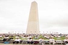 Photo 17 of The Third International Day of Yoga organized by the Embassy of India in Association with Friends of Yoga at Sylvan Theater, National Mall in Washington, DC on June 17