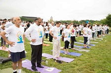Photo 23 of The Third International Day of Yoga organized by the Embassy of India in Association with Friends of Yoga at Sylvan Theater, National Mall in Washington, DC on June 17