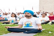 Photo 24 of The Third International Day of Yoga organized by the Embassy of India in Association with Friends of Yoga at Sylvan Theater, National Mall in Washington, DC on June 17
